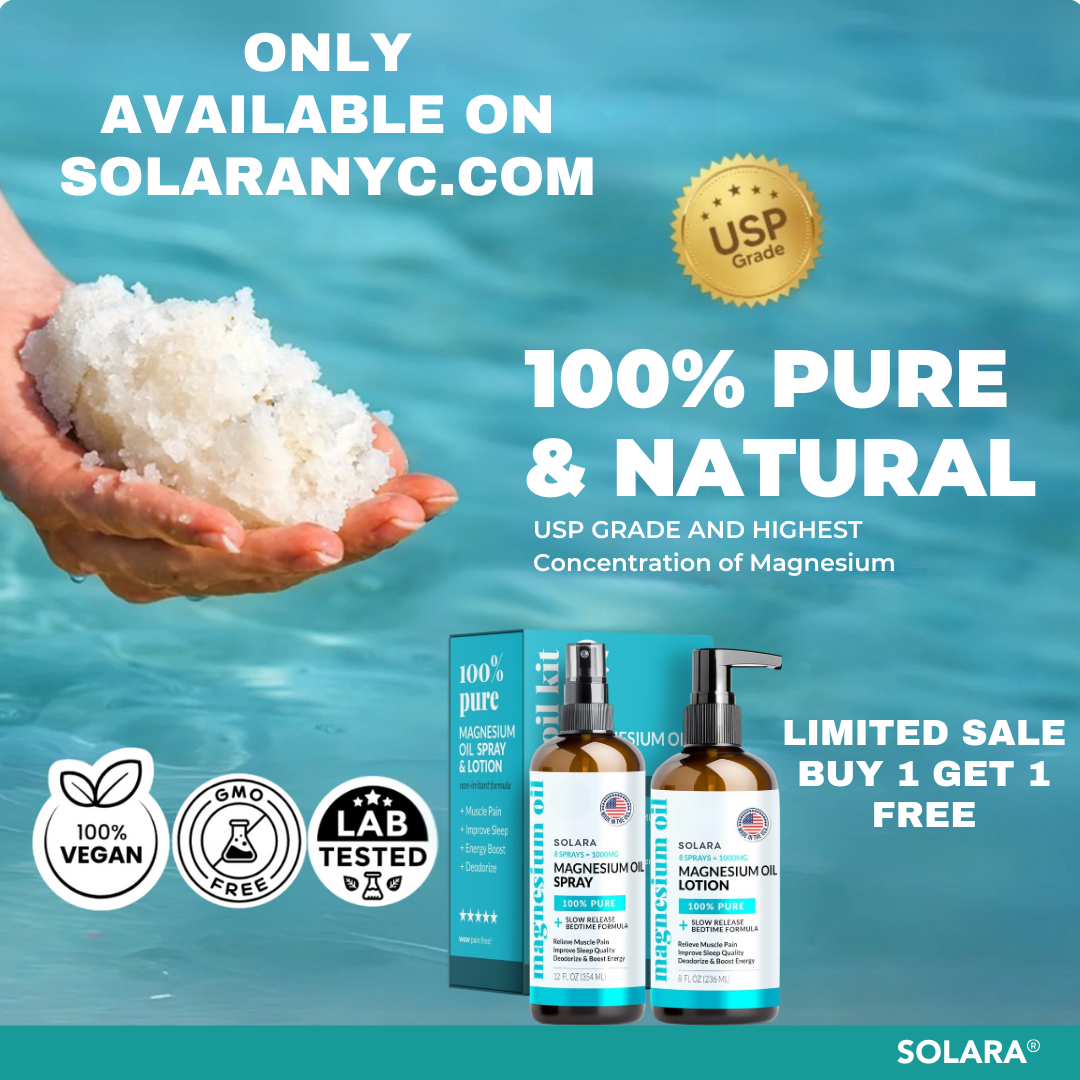 Pain Relief Magnesium Oil and Spray Set