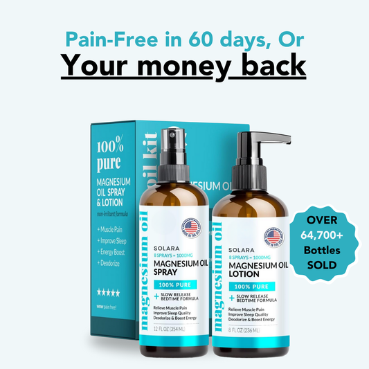 Pain Relief Magnesium Oil and Spray Set