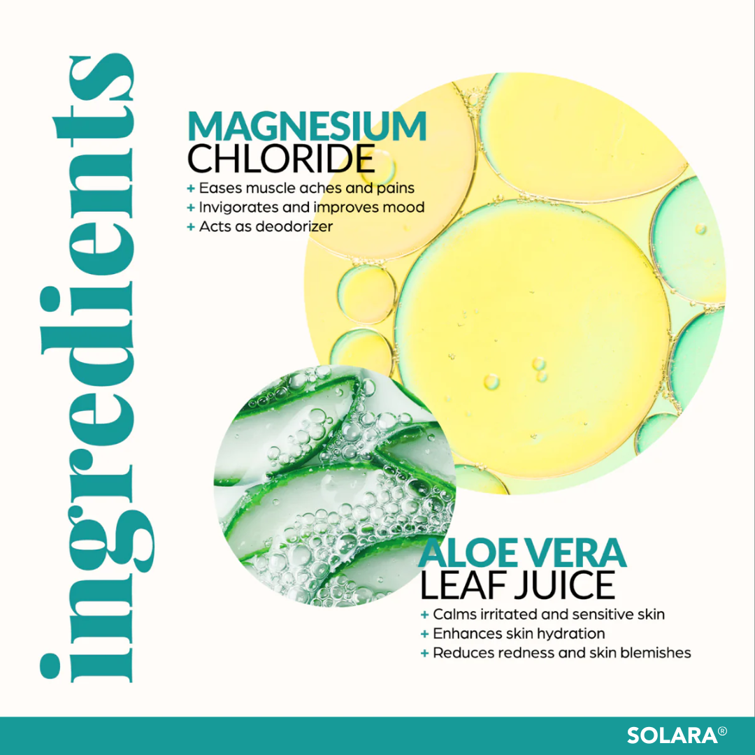 Pain Relief Magnesium Oil and Spray Set