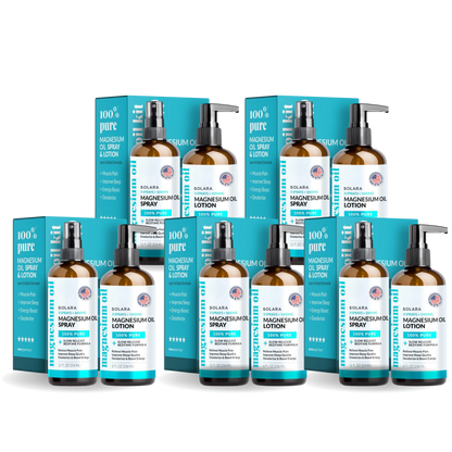 Pain Relief Magnesium Oil and Spray Set