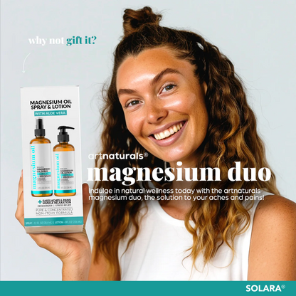 Pain Relief Magnesium Oil and Spray Set